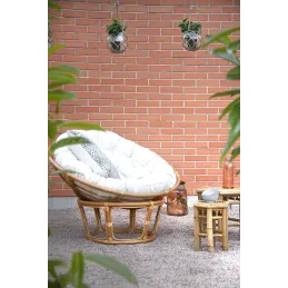 Coussin pour fauteuil papasan