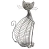 Photophore métal chat