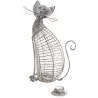 Photophore métal chat