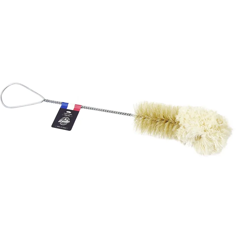Goupillon gourde en fibres de coton et soie