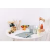 Goupillon gourde en fibres de coton et soie