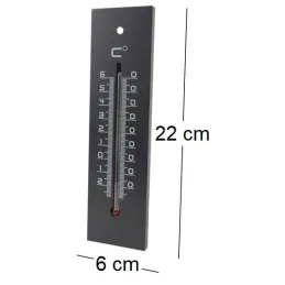 Thermomètre en médium contemporain