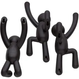 Patère bonhomme Buddy (Lot de 3)