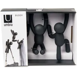Patère bonhomme Buddy (Lot de 3)