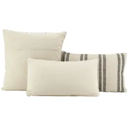 Coussins graphiques en coton (Lot de 3)