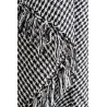Plaid Pied-de-poule en coton