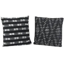 Coussins en coton graphiques (Lot de 2)