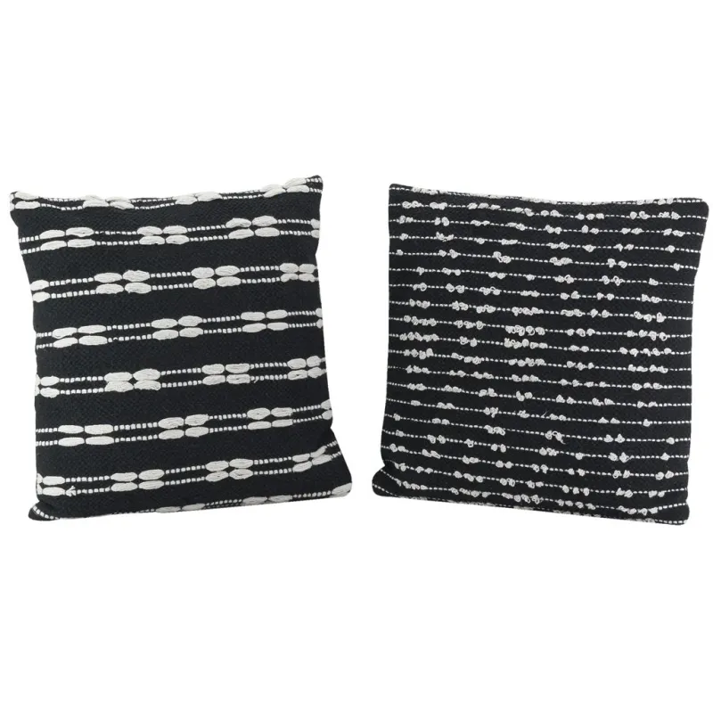 Coussins en coton graphiques (Lot de 2)