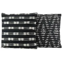 Coussins en coton graphiques (Lot de 2)