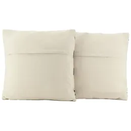 Coussins en coton graphiques et ethniques (Lot de 2)