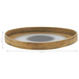 Plateau en bambou
