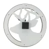 Horloge Cerf en pin