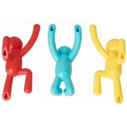 Patère bonhomme Buddy (Lot de 3)
