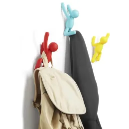 Patère bonhomme Buddy (Lot de 3)