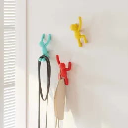 Patère bonhomme Buddy (Lot de 3)