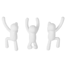 Patère bonhomme Buddy (Lot de 3)