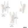 Patère bonhomme Buddy (Lot de 3)