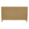 Commode en manguier et cannage