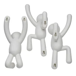 Patère bonhomme Buddy (Lot de 3)