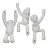 Patère bonhomme Buddy (Lot de 3)