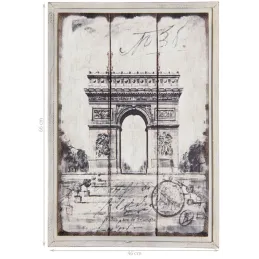 Tableau en bois Paris
