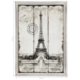 Tableau en bois Paris