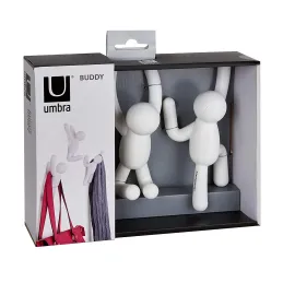 Patère bonhomme Buddy (Lot de 3)
