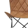 Fauteuil Butterfly en cuir