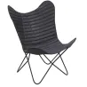 Fauteuil Butterfly en cuir