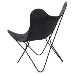 Fauteuil Butterfly en cuir