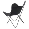Fauteuil Butterfly en cuir