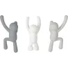 Patère bonhomme Buddy (Lot de 3)