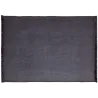 Tapis en coton à franges