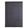 Tapis en coton à franges