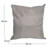 Coussin extérieur carré 60 cm Sun (Lot de 6)