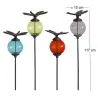 Set de 4 tuteurs boules colorées Animaux
