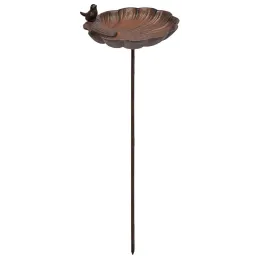 Bain oiseaux en fonte Coquille 105 x 27 cm