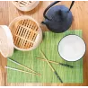 5 paires de baguettes chinoises en bambou