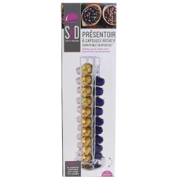 Porte capsules rotatif 40 capsules