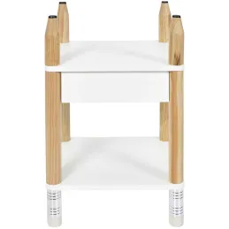 Table de chevet pour enfants Crayons