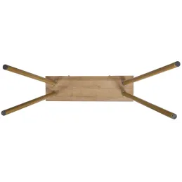 Console en bois et rotin Bali