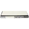 Banc coffre pliable Patchwork gris