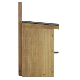 Nichoir en pin avec toit