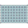 Tapis en vinyle effet carreaux de ciment