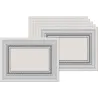Set de table en vinyle 40 x 30 cm (Lot de 6)