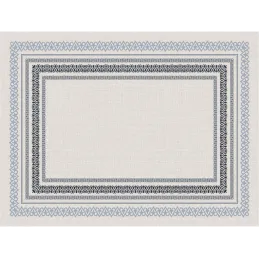 Set de table en vinyle 40 x 30 cm (Lot de 6)