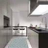 Tapis intérieur extérieur en vinyle carreaux portuguais