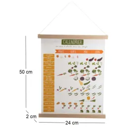 Calendrier spécial semis Kakemono 24 x 50 cm
