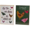 Plaques décoratives en métal Suzie (Lot de 2)