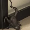 Cale porte en fonte grenouille